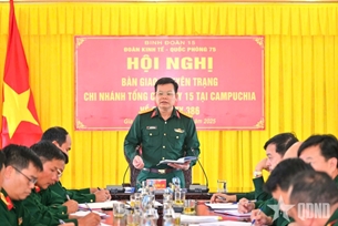 អង្គភាពទ័ពលេខ១៥ ប្រគល់សាខាអគ្គក្រុមហ៊ុនលេខ១៥ ប្រចាំនៅកម្ពុជា ទៅឲ្យក្រុមហ៊ុនលេខ៣៨៦